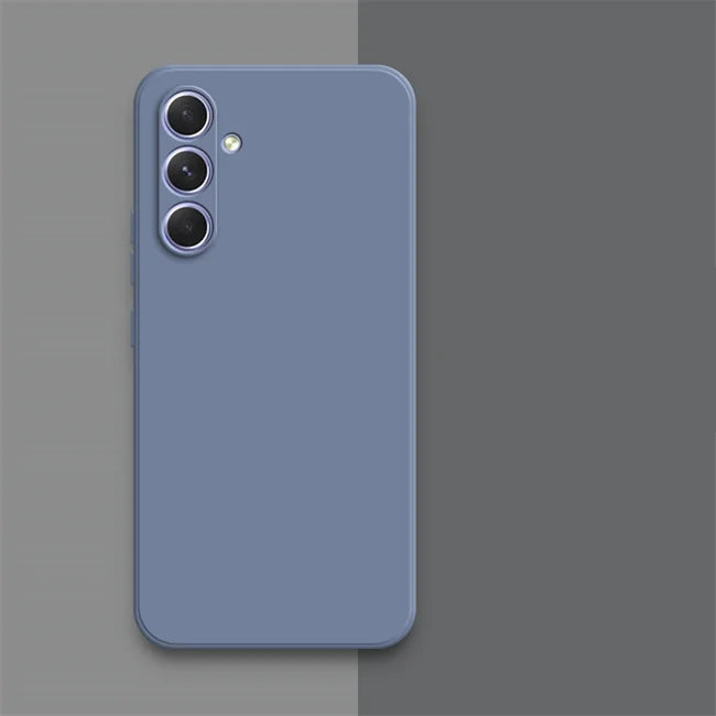 Shockproof Liquid Silicone Case for Samsung Galaxy A55
