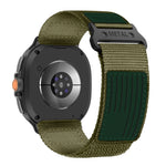 USA Flag Durable Nylon Bracelet for Samsung Galaxy Watch 8 & Galaxy Watch 8 Classic