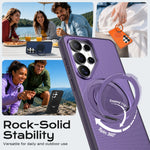 Shockproof Magnetic Case with 360° Holder for Samsung Galaxy S26 Series