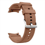 No-Gap Leather & Silicone Strap for Samsung Galaxy Watch 7