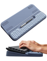 Ergonomic Keyboard Riser With Cushioned Wrist Rest Pad
