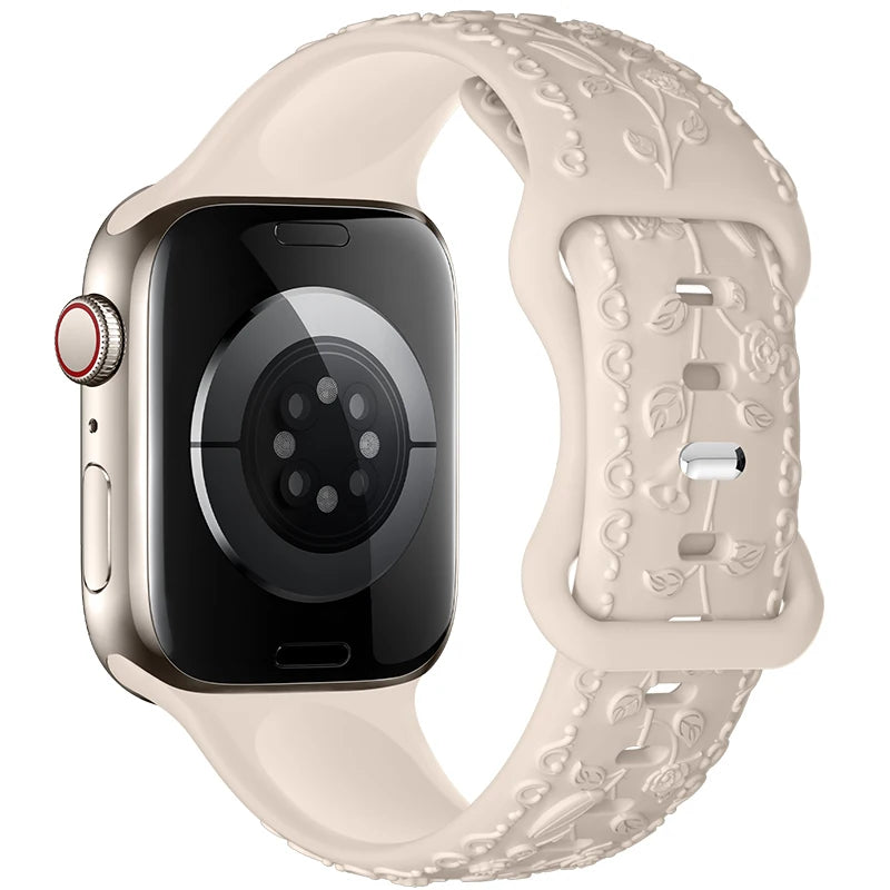 Premium Embossed Band for Apple Watch