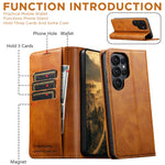 Business Style Flip Wallet Case for Samsung Galaxy S26 Series
