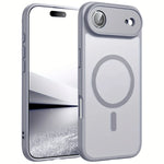 Minimalist Matte Translucent MagSafe Case for iPhone 17 Series