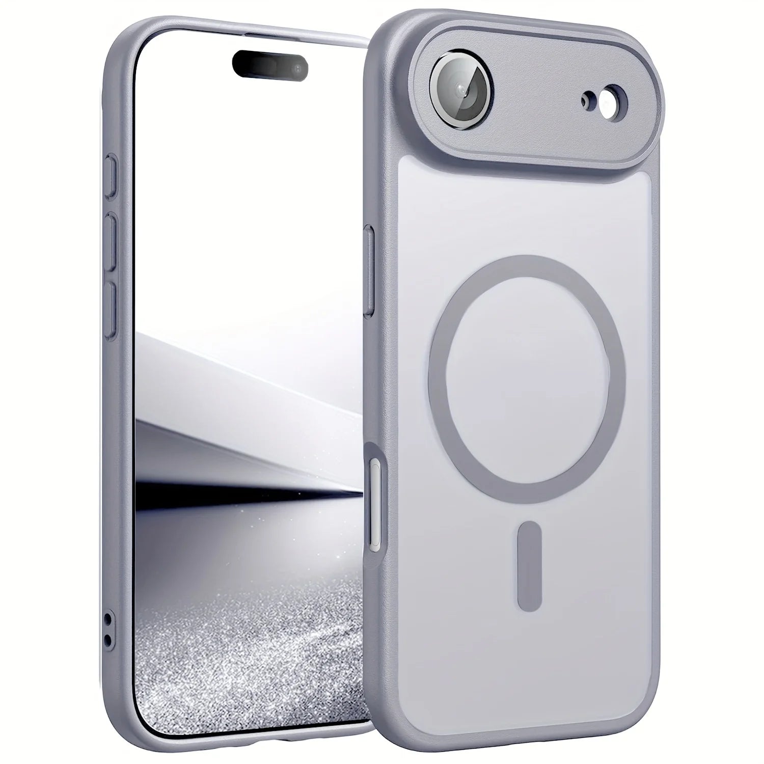 Minimalist Matte Translucent MagSafe Case for iPhone 17 Series