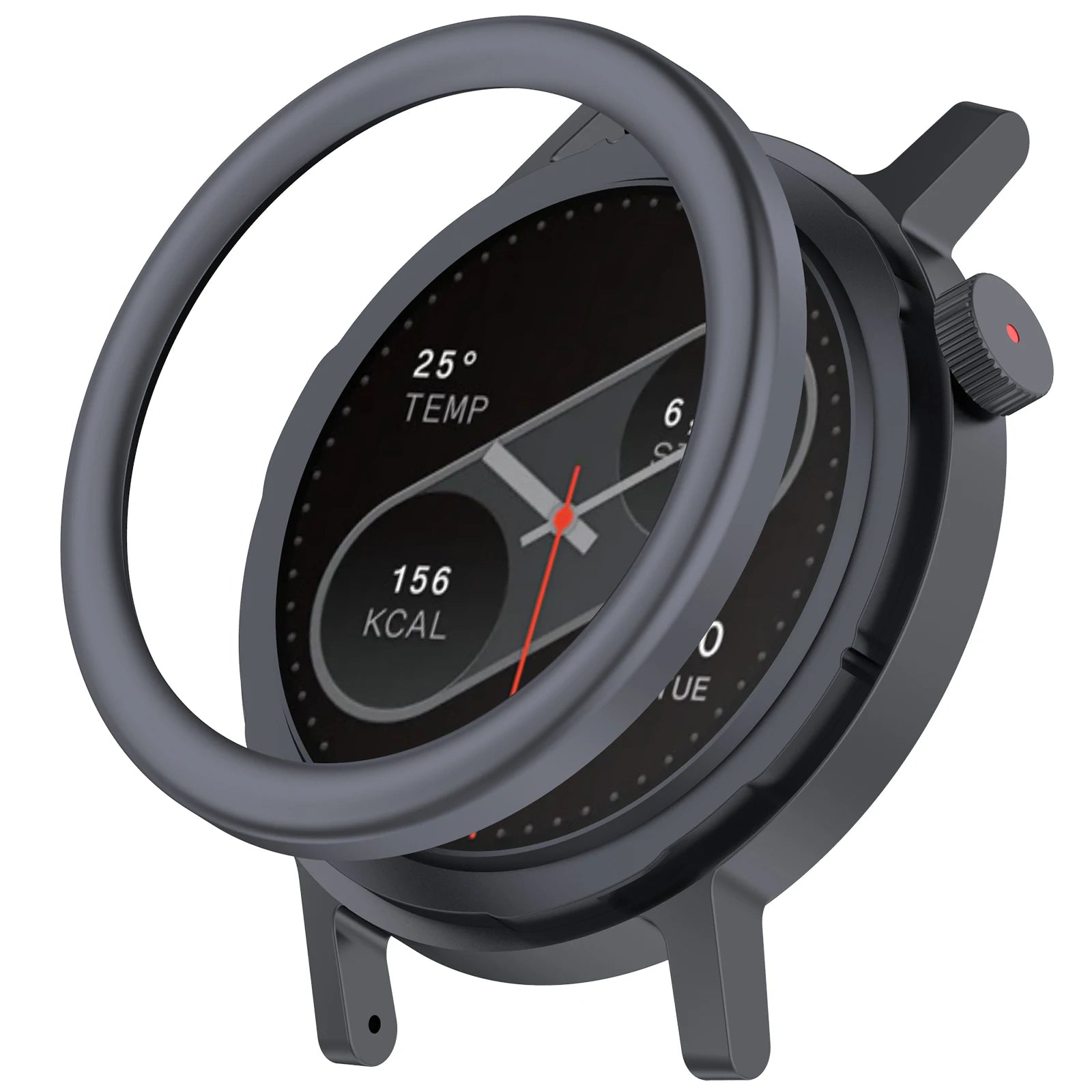 Metal Bezel Ring & Tempered Glass for Nothing CMF Watch Pro 2 Protector