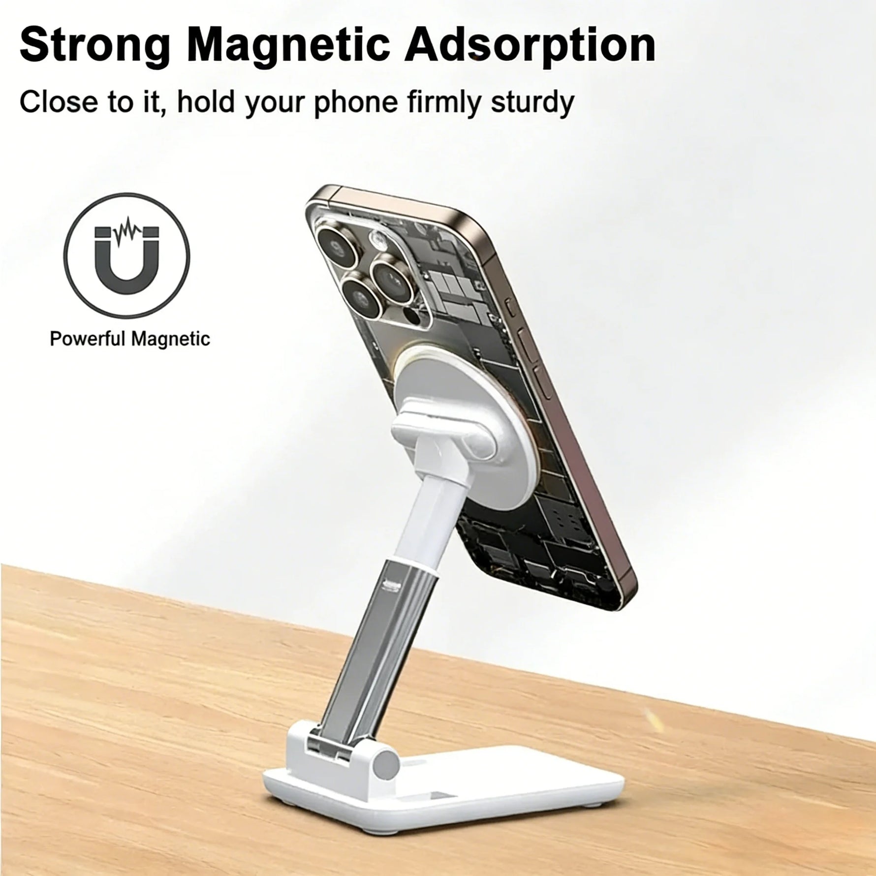 Foldable Metal MagSafe Phone and Tablet Stand