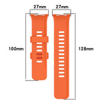 Buckle Back Silicone Strap SmartWatch Wristband for Redmi Watch 4