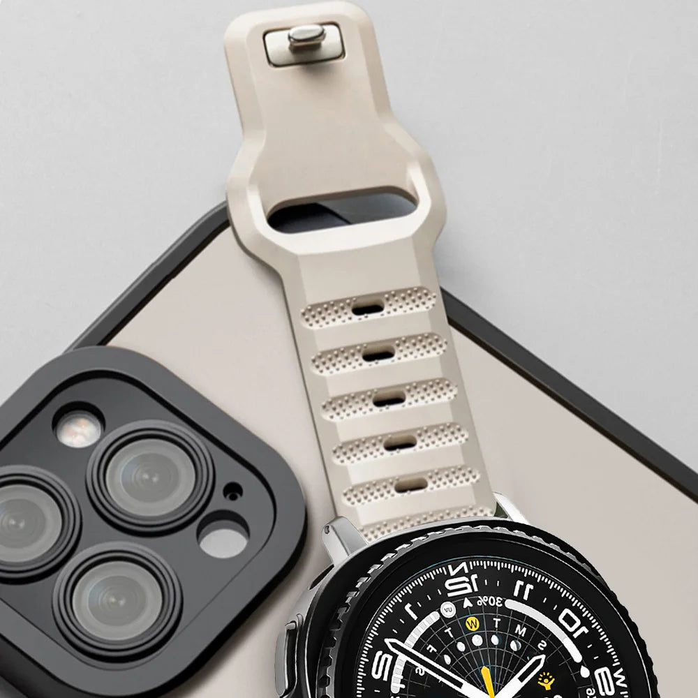 QuickFit Silicone Strap for Samsung Galaxy Watch 8 / Galaxy Watch 8 Classic