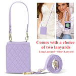 Crossbody Leather Wallet Case with Zipper & Card Holder for Samsung Galaxy Z Flip 6