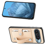 Google Pixel 9 Series Vintage Leather Wallet Case