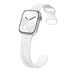 Floral Rose Engraved Bracelet Strap for Apple Watch