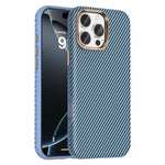 Business MagSafe Carbon Fiber Leather Case for iPhone 16 Series