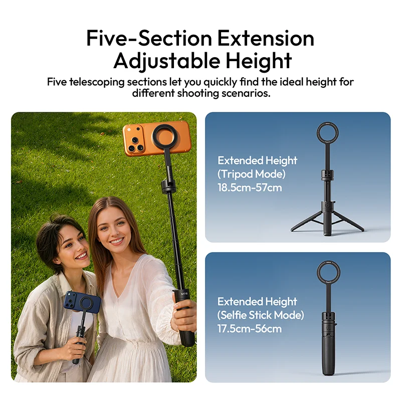 Ulanzi MT18 Auto-Open Magnetic Tripod Stick