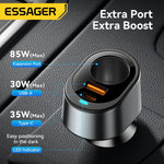 Essager 120W USB-C Car Charger with 85W Lighter Port