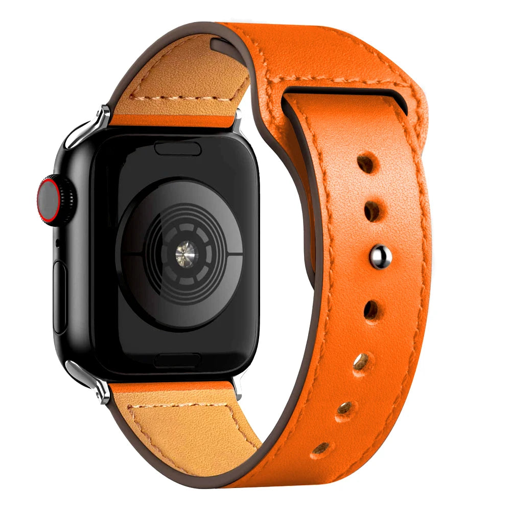 Premium Leather Strap for Apple Watch
