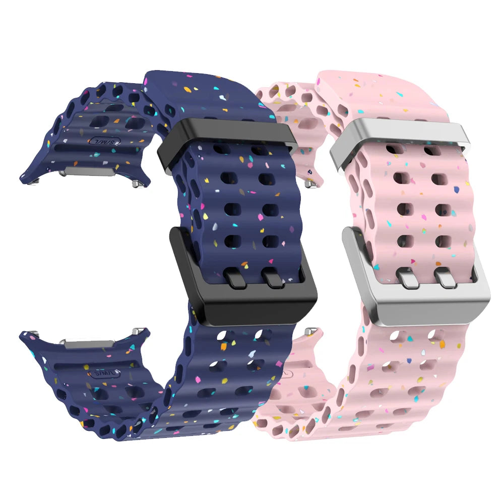 Quick-Release Water-Resistant Sport Watch Bands for Samsung Galaxy Watch Ultra