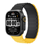 Silicone Replacement Strap with Magnetic Closure for Apple Watch