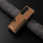 Samsung Galaxy Z Fold 5 Retro Leather Case
