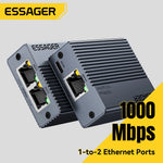 Essager 1-to-2 Gigabit Ethernet Splitter