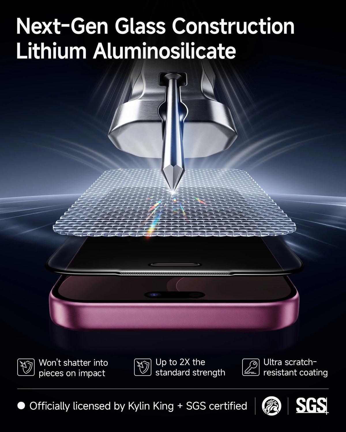 Anti-Spy Privacy Tempered Glass Screen Protector for iPhone 18 Series