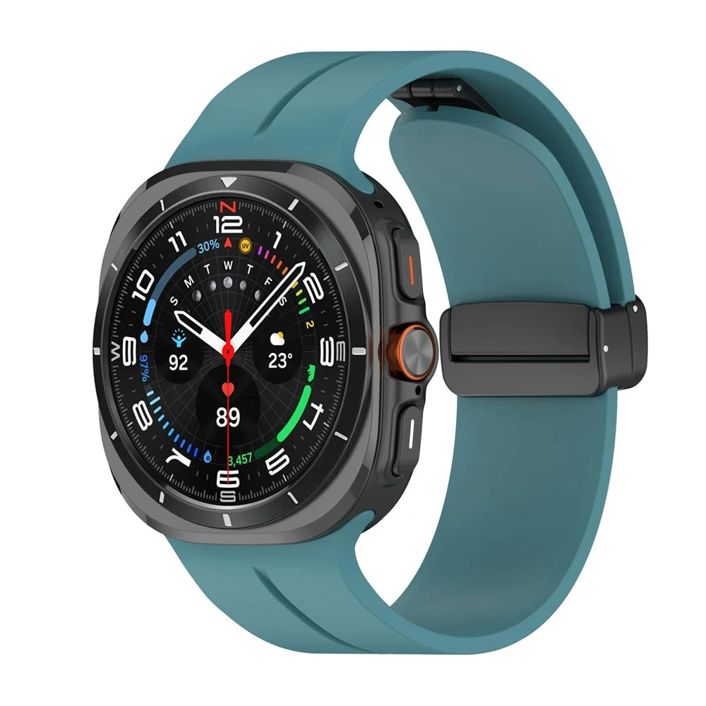 Silicone Magnetic Bracelet for Samsung Galaxy Watch Ultra and Samsung Galaxy Watch Ultra (2025)