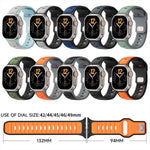 Dual-Tone Silicone Sport Band for Apple Watch