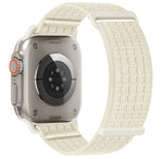 Breathable Woven Nylon Band with Hook-and-Loop Fastener for Apple Watch