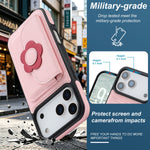 Premium Leather Wallet Case with Long Lanyard for iPhone 17 Series