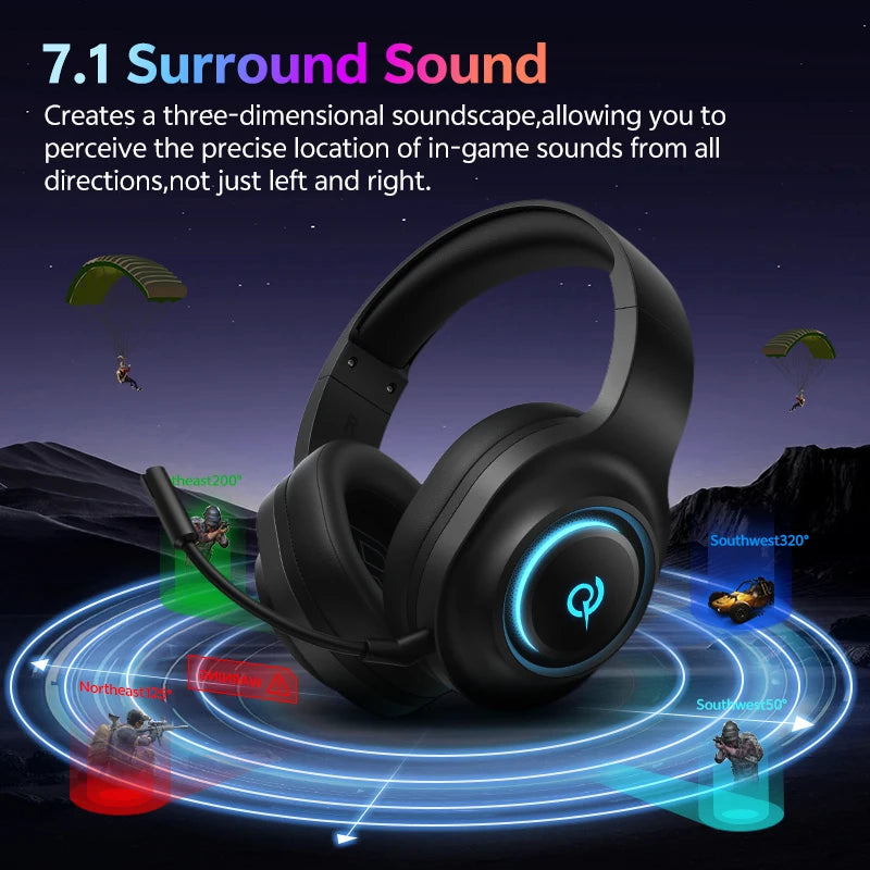 QCY Heroad V200 Wireless Over-Ear Headphone