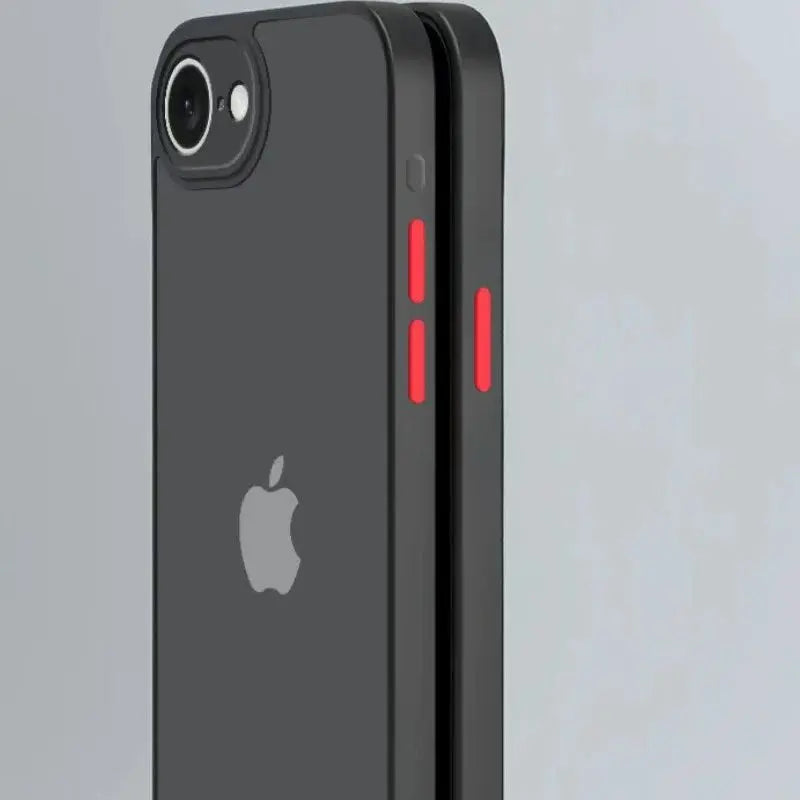 Hybrid Hard PC and Soft Bumper Case with Raised Lens Ring for iPhone 17e