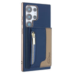 Samsung Galaxy S24 Magnetic Leather Case with Detachable Card Holder