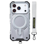 Shockproof MagSafe Case with Hand Strap for iPhone 17 Series
