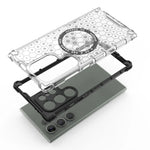 Honeycomb Pattern Magnetic Case for Samsung Galaxy S25 Series