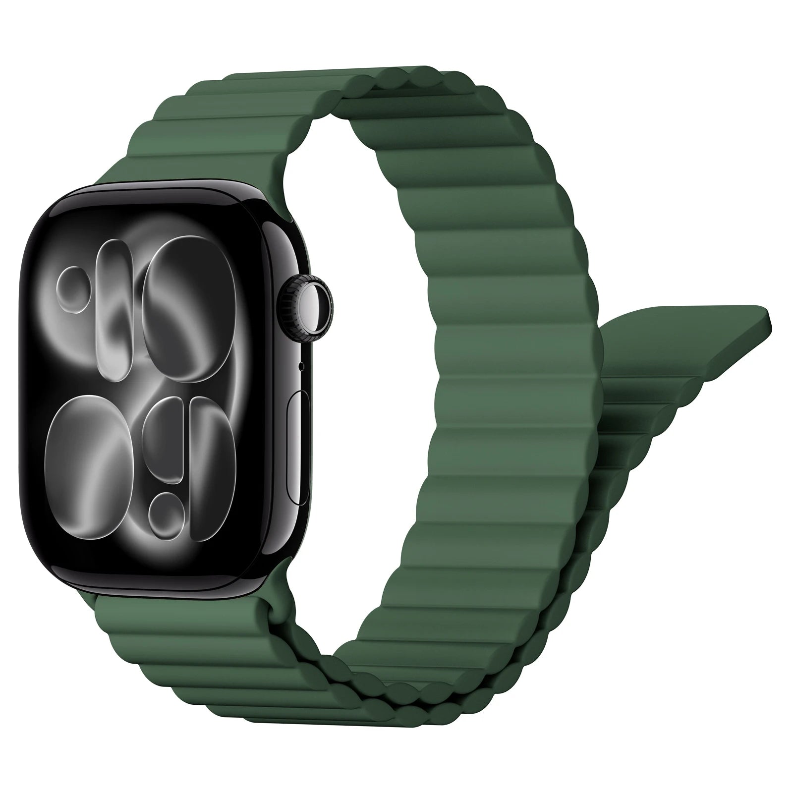 Adjustable Magnetic Silicone Band for Apple Watch