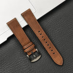 Premium Leather Watch Band Compatible With Galaxy Watch 6 & Galaxy Watch 6 Classic
