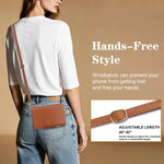 Leather Crossbody Wallet Case with Adjustable Strap for Samsung Galaxy Z Fold 8