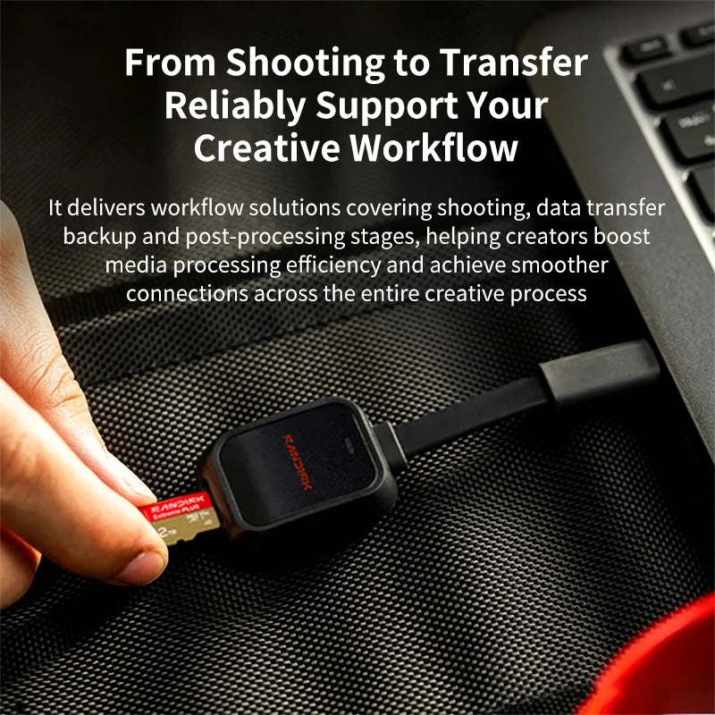 SanDisk QuickFlow USB-C microSD Card Reader