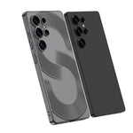 Unique S-Pattern Hard PC Phone Case with Camera Guard for Samsung Galaxy S25 Ultra