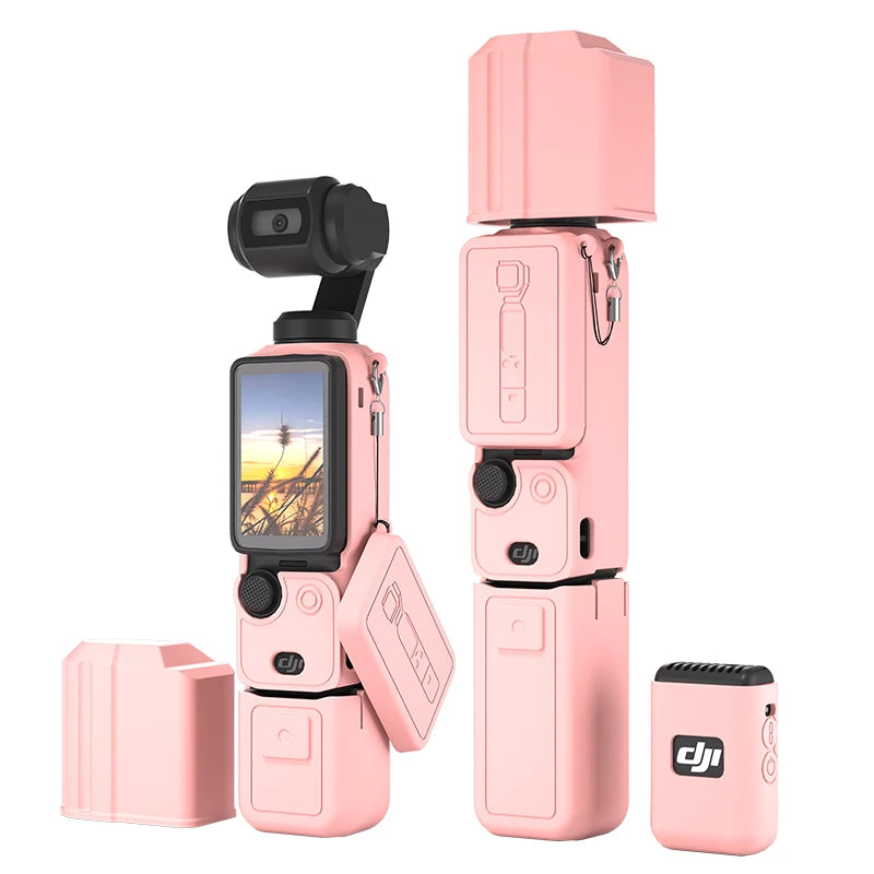 Soft Washable Protective Sleeve with Lens Cup for DJI Osmo Pocket 3