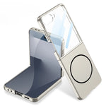 Luxury Slim Matte MagSafe Case with Built-in Screen Protector for Samsung Galaxy Z Flip 7