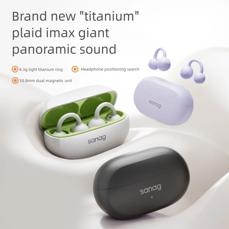 Sanag F20S Pro Open-Ear Bluetooth Earphones