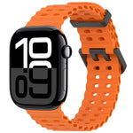 Durable Silicone Sport Wristband for Apple Watch