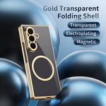Samsung Galaxy Z Fold 6 Magnetic PC Case with Tempered Glass Film