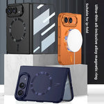 Shockproof Matte MagSafe Case with Integrated Screen Film for iPhone Duo