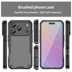 iPhone 17 Series Durable Matte TPU Bumper Protective Phone Case