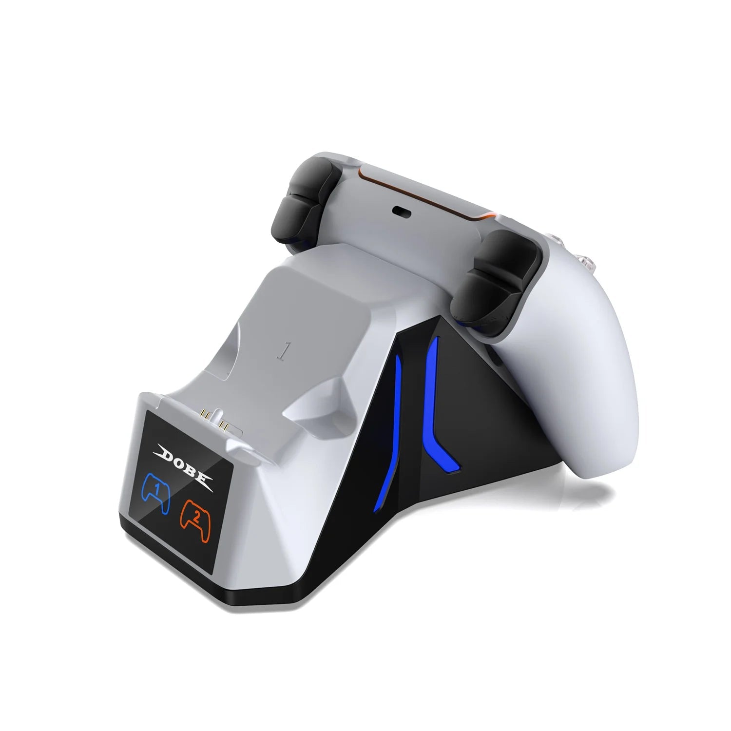 PS5 Dual Controller Charging Dock with LED Indicators