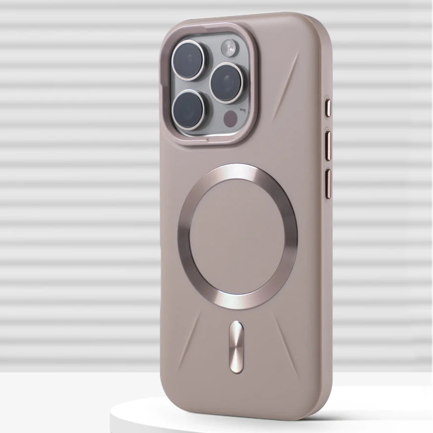 Luxury Shockproof Matte MagSafe Case for iPhone 16 Series
