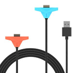 Nintendo Switch 2 Controller Nylon Braided Magnetic Charger