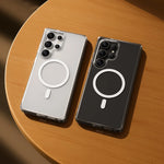 Frosted Magnetic Hard PC Case for Samsung Galaxy S24 Series